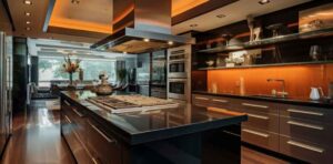 open kitchen style