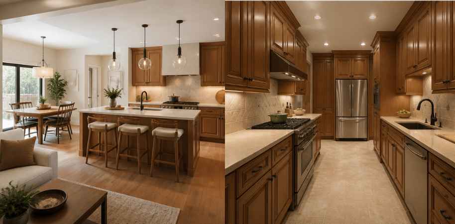 Open Kitchen vs Closed Kitchen